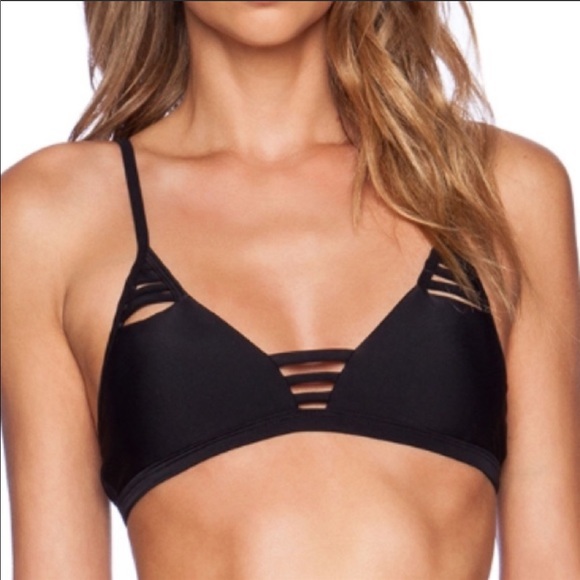 ❤️ Issa De' Mar Hono Strappy Bralette Bikini Top Size Small NWOT - Picture 7 of 13